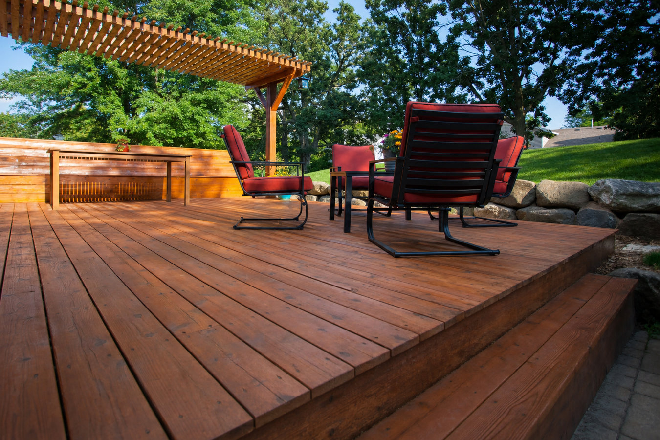 Custom deck design and build